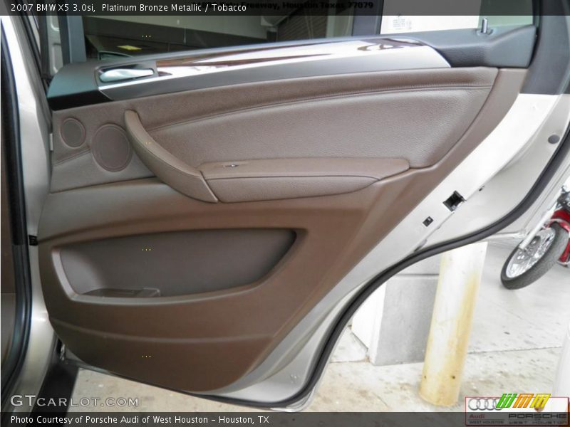 Platinum Bronze Metallic / Tobacco 2007 BMW X5 3.0si