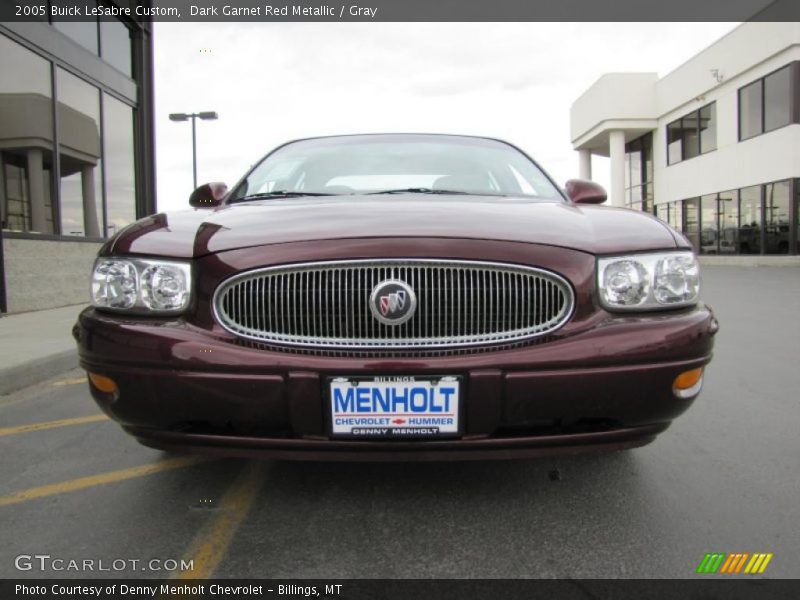 Dark Garnet Red Metallic / Gray 2005 Buick LeSabre Custom