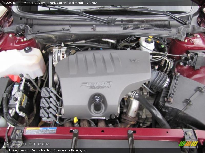 Dark Garnet Red Metallic / Gray 2005 Buick LeSabre Custom