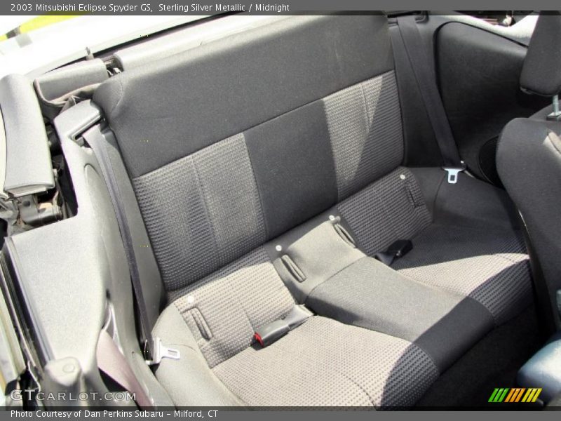 Sterling Silver Metallic / Midnight 2003 Mitsubishi Eclipse Spyder GS