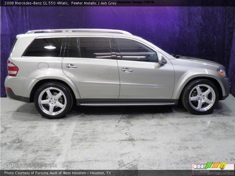 Pewter Metallic / Ash Grey 2008 Mercedes-Benz GL 550 4Matic