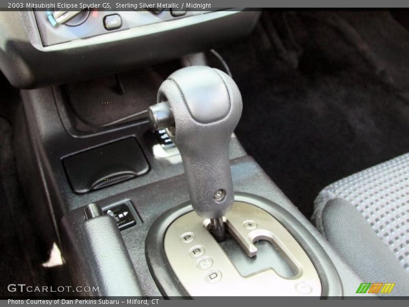 Sterling Silver Metallic / Midnight 2003 Mitsubishi Eclipse Spyder GS