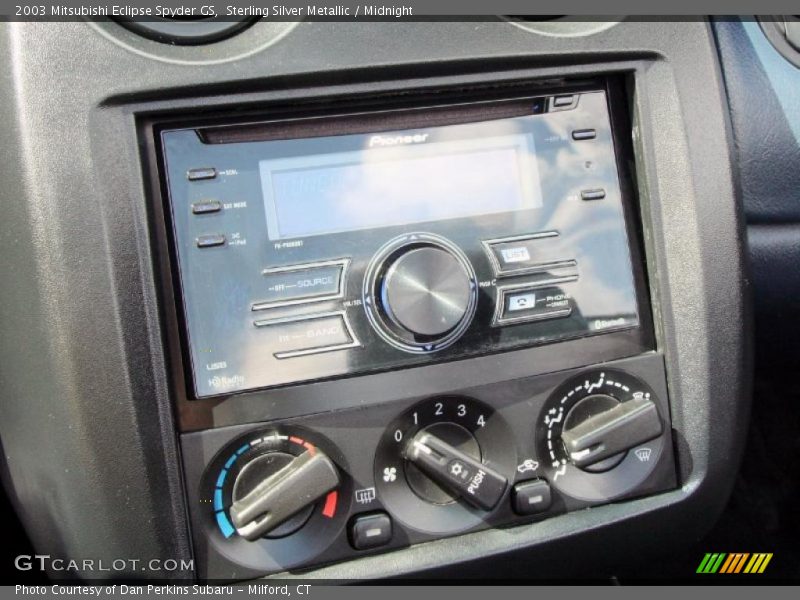 Sterling Silver Metallic / Midnight 2003 Mitsubishi Eclipse Spyder GS
