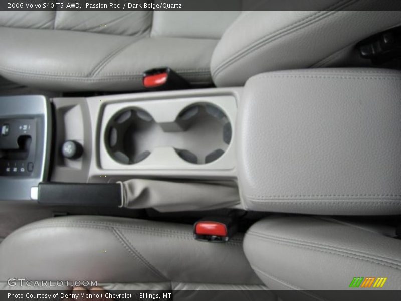 Passion Red / Dark Beige/Quartz 2006 Volvo S40 T5 AWD