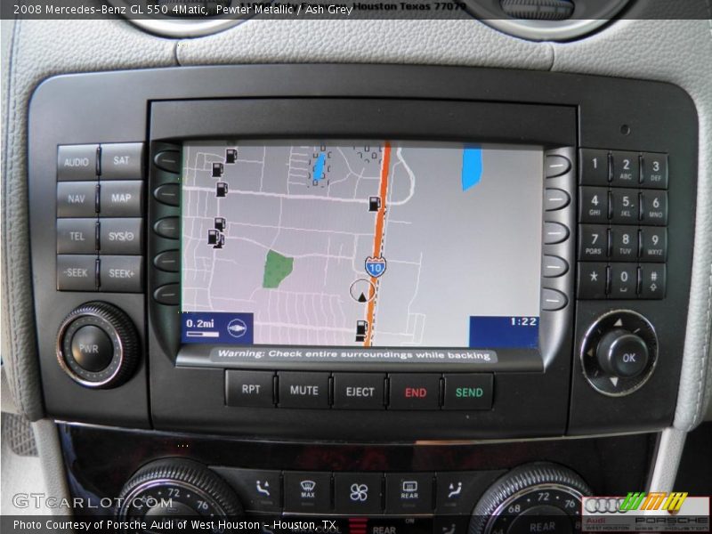 Pewter Metallic / Ash Grey 2008 Mercedes-Benz GL 550 4Matic