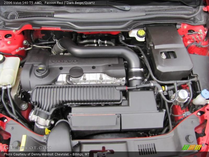  2006 S40 T5 AWD Engine - 2.5L Turbocharged DOHC 20V VVT 5 Cylinder