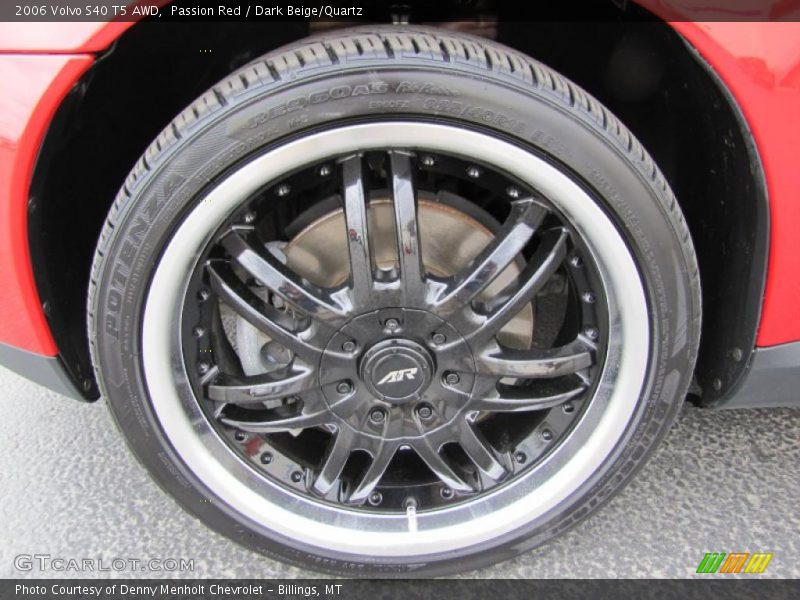 Passion Red / Dark Beige/Quartz 2006 Volvo S40 T5 AWD