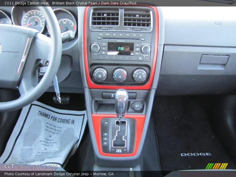 Controls of 2011 Caliber Heat