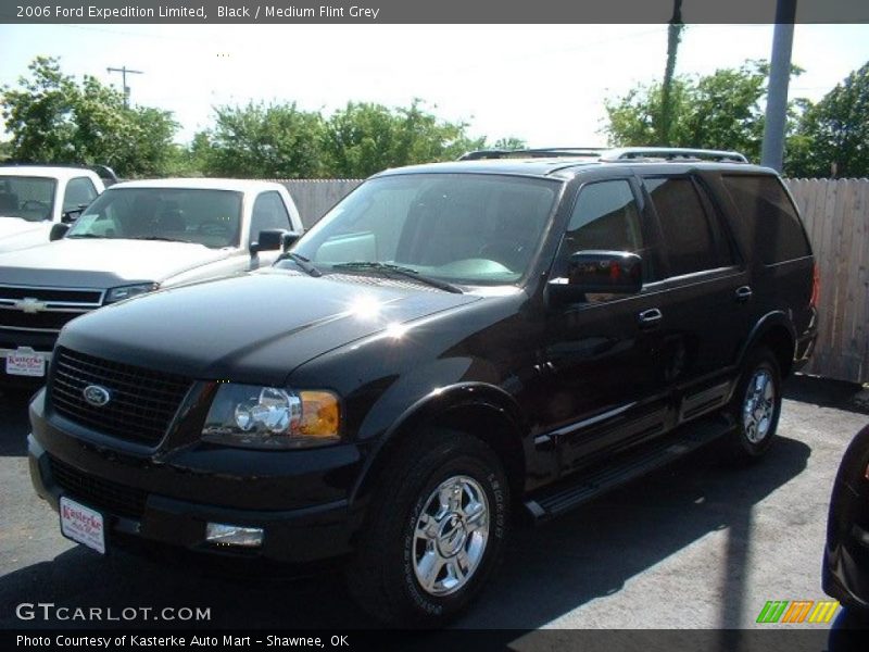 Black / Medium Flint Grey 2006 Ford Expedition Limited