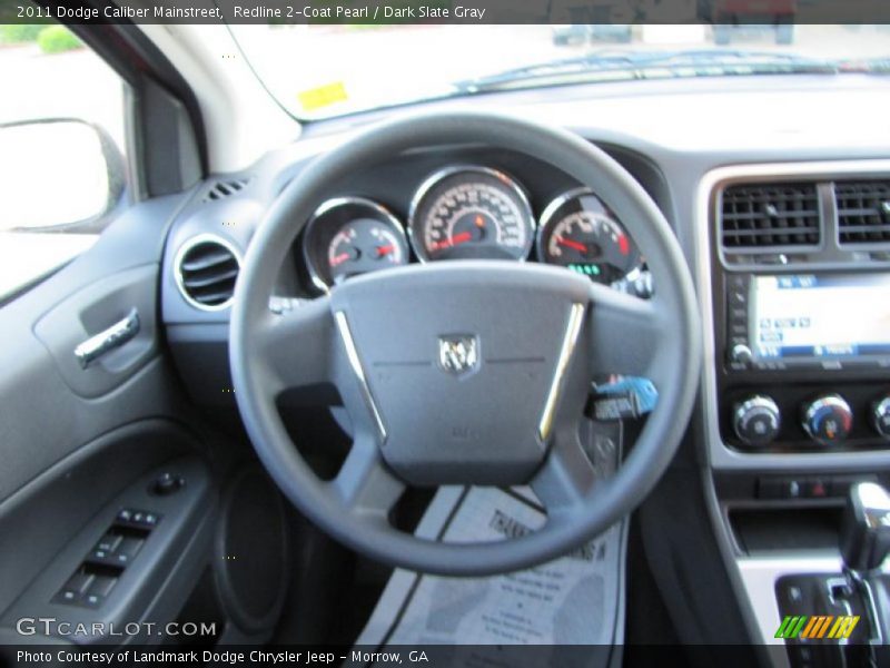 Redline 2-Coat Pearl / Dark Slate Gray 2011 Dodge Caliber Mainstreet