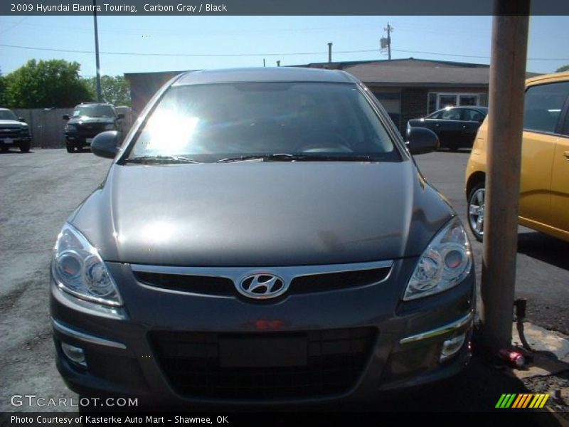 Carbon Gray / Black 2009 Hyundai Elantra Touring