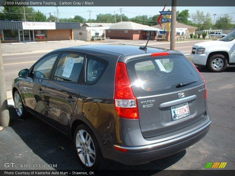 Carbon Gray / Black 2009 Hyundai Elantra Touring