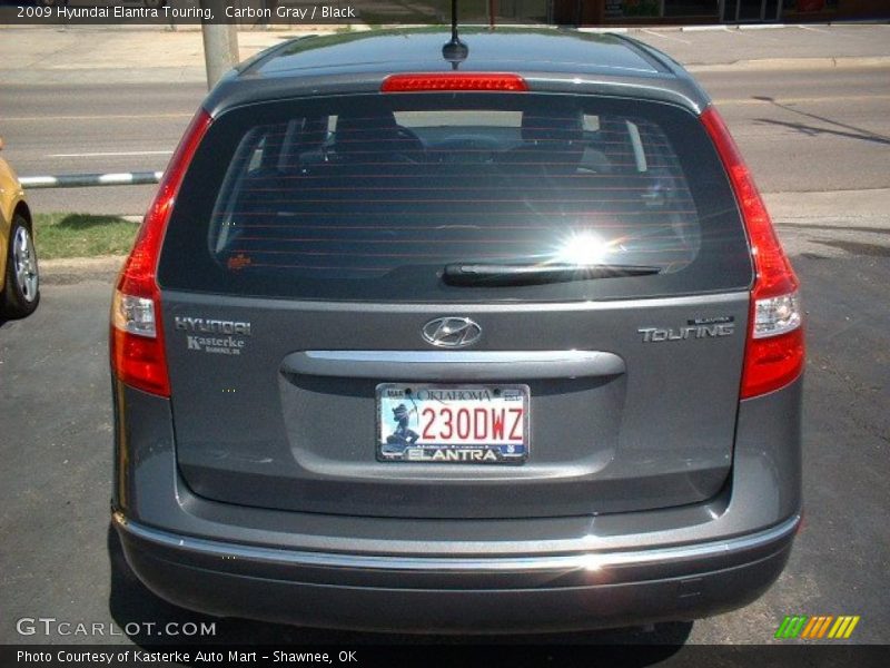 Carbon Gray / Black 2009 Hyundai Elantra Touring
