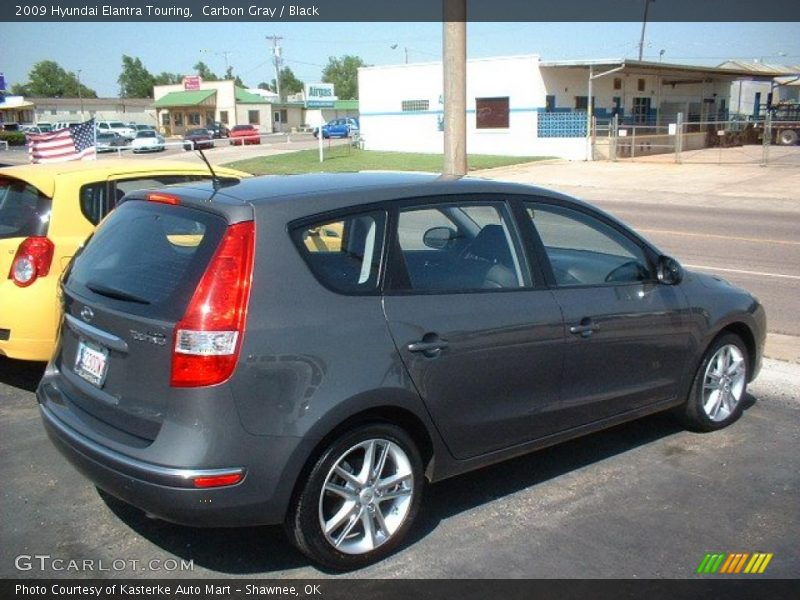 Carbon Gray / Black 2009 Hyundai Elantra Touring
