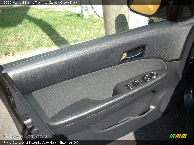 Carbon Gray / Black 2009 Hyundai Elantra Touring