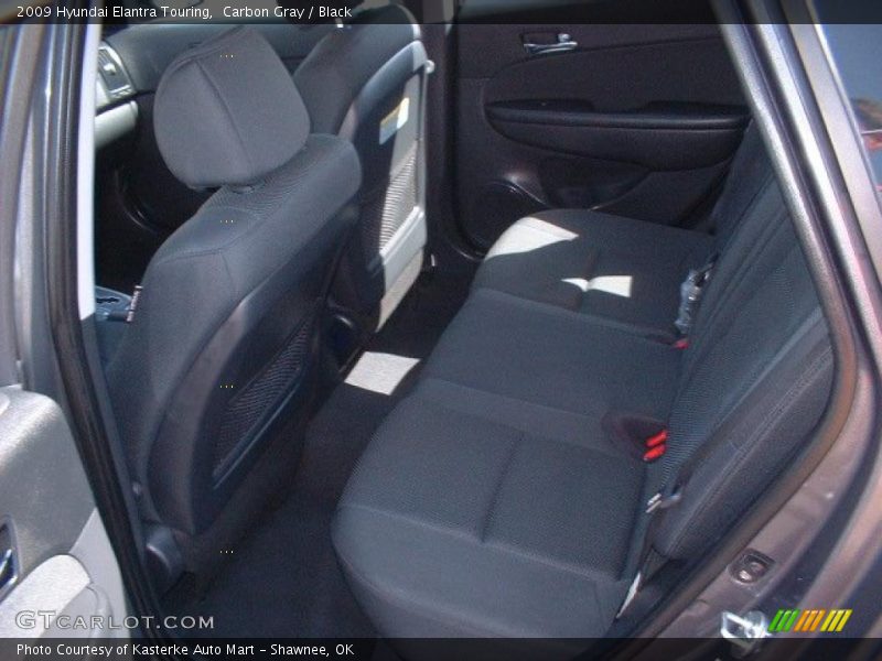  2009 Elantra Touring Black Interior