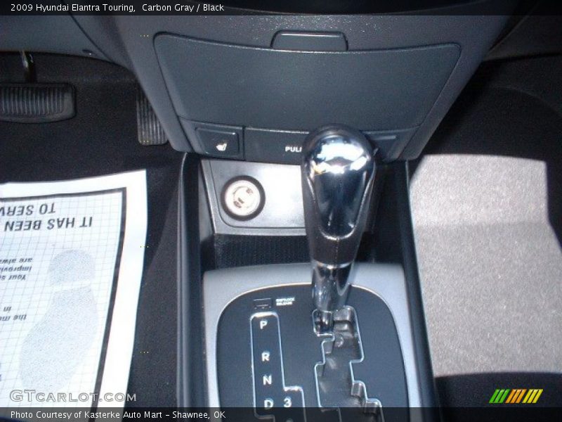 Carbon Gray / Black 2009 Hyundai Elantra Touring