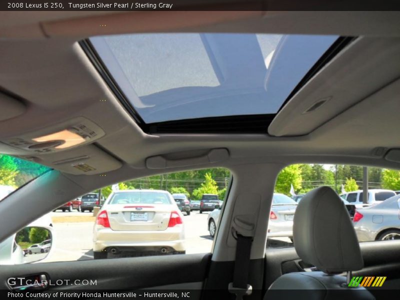 Tungsten Silver Pearl / Sterling Gray 2008 Lexus IS 250