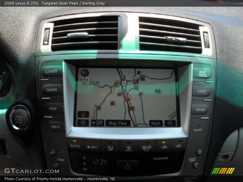 Tungsten Silver Pearl / Sterling Gray 2008 Lexus IS 250