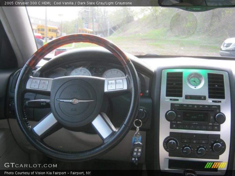 Cool Vanilla / Dark Slate Gray/Light Graystone 2005 Chrysler 300 C HEMI