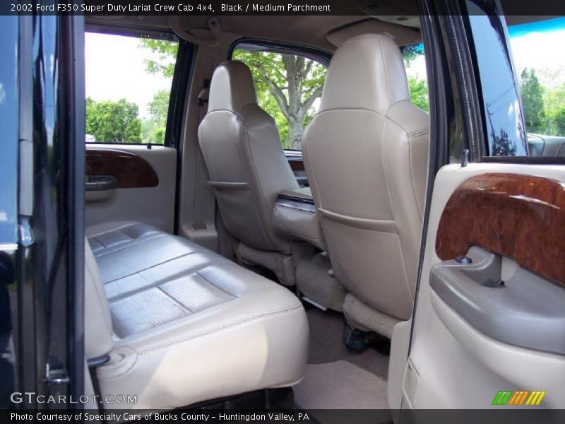  2002 F350 Super Duty Lariat Crew Cab 4x4 Medium Parchment Interior