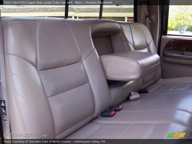  2002 F350 Super Duty Lariat Crew Cab 4x4 Medium Parchment Interior