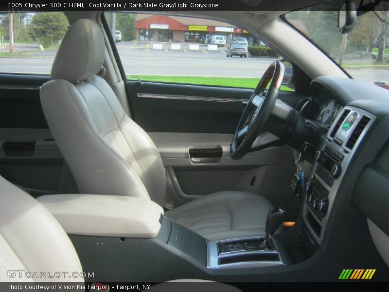 Cool Vanilla / Dark Slate Gray/Light Graystone 2005 Chrysler 300 C HEMI