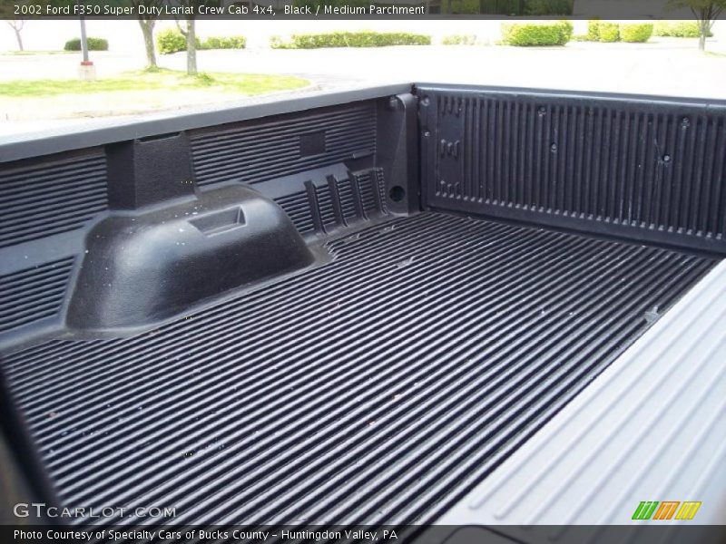 Black / Medium Parchment 2002 Ford F350 Super Duty Lariat Crew Cab 4x4