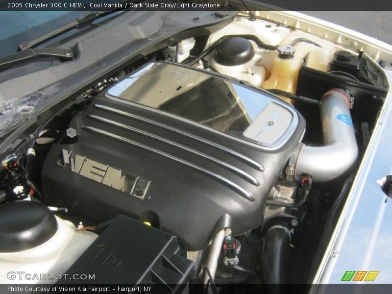 Cool Vanilla / Dark Slate Gray/Light Graystone 2005 Chrysler 300 C HEMI