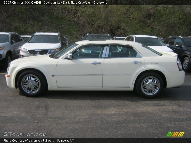 Cool Vanilla / Dark Slate Gray/Light Graystone 2005 Chrysler 300 C HEMI