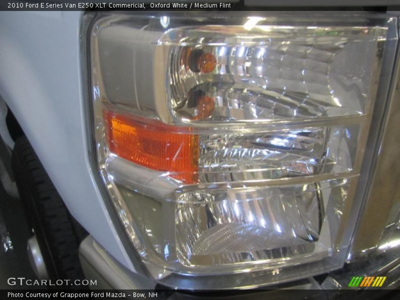 Oxford White / Medium Flint 2010 Ford E Series Van E250 XLT Commericial