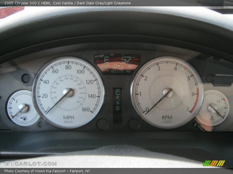 Cool Vanilla / Dark Slate Gray/Light Graystone 2005 Chrysler 300 C HEMI