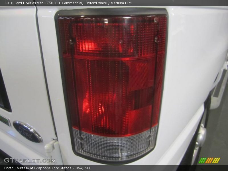 Oxford White / Medium Flint 2010 Ford E Series Van E250 XLT Commericial