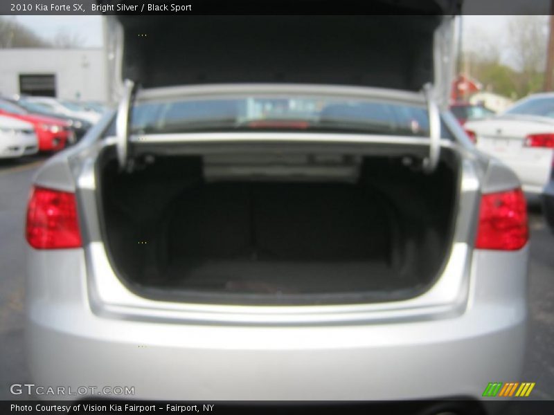 Bright Silver / Black Sport 2010 Kia Forte SX