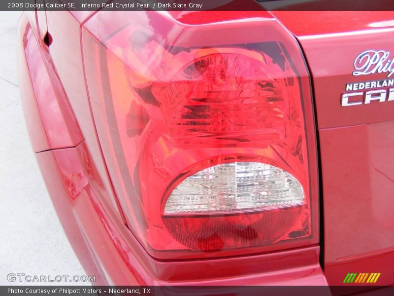 Inferno Red Crystal Pearl / Dark Slate Gray 2008 Dodge Caliber SE