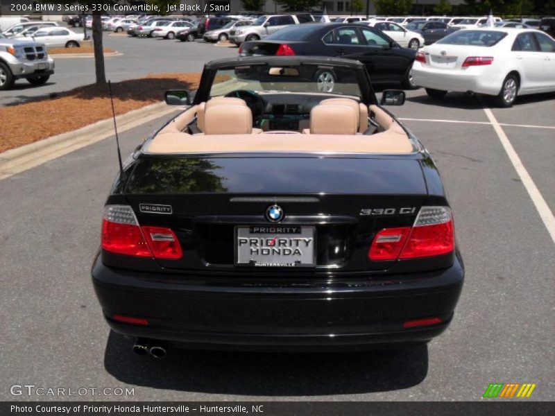 Jet Black / Sand 2004 BMW 3 Series 330i Convertible