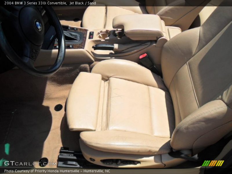 Jet Black / Sand 2004 BMW 3 Series 330i Convertible