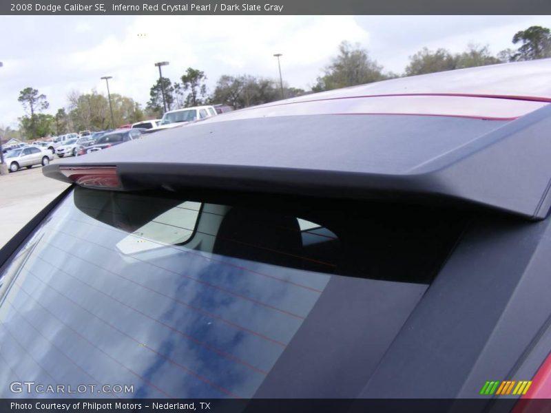 Inferno Red Crystal Pearl / Dark Slate Gray 2008 Dodge Caliber SE