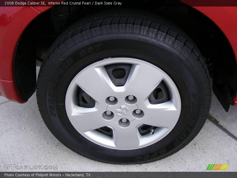 Inferno Red Crystal Pearl / Dark Slate Gray 2008 Dodge Caliber SE