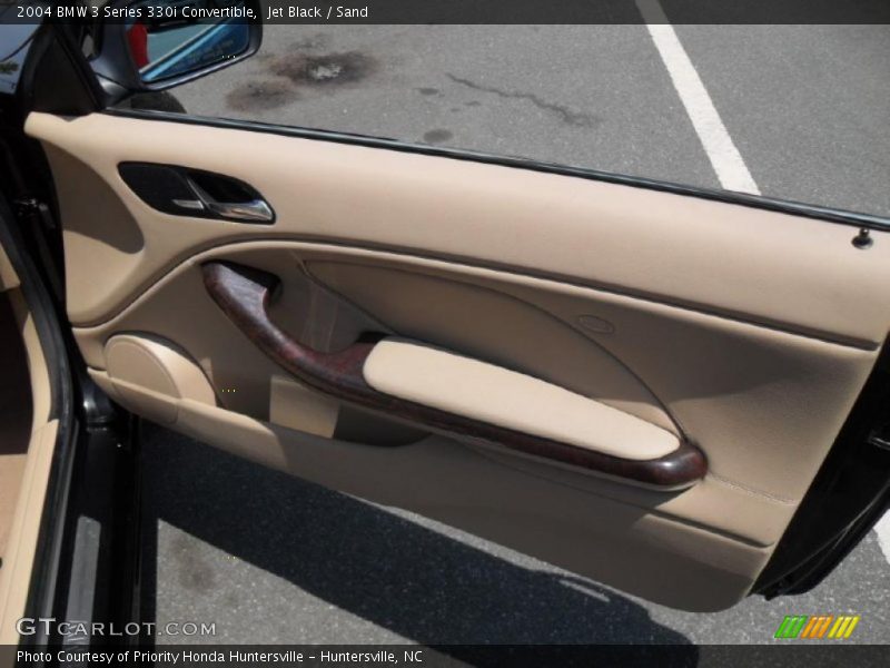 Jet Black / Sand 2004 BMW 3 Series 330i Convertible