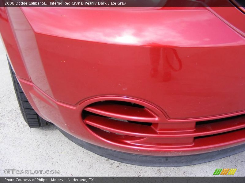 Inferno Red Crystal Pearl / Dark Slate Gray 2008 Dodge Caliber SE