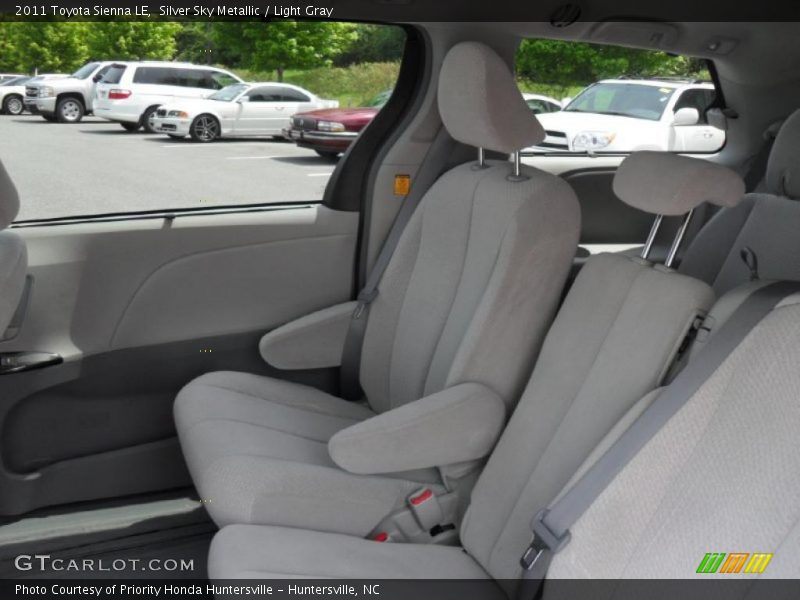 Silver Sky Metallic / Light Gray 2011 Toyota Sienna LE