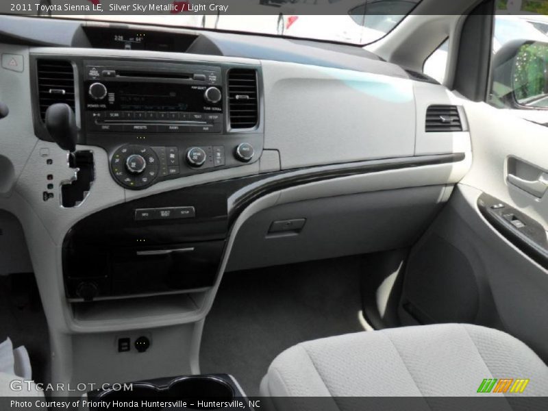 Silver Sky Metallic / Light Gray 2011 Toyota Sienna LE
