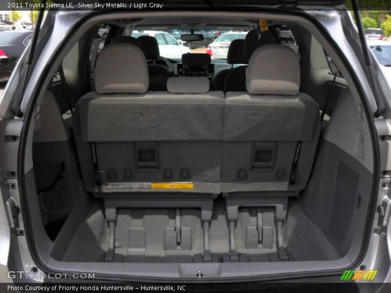 Silver Sky Metallic / Light Gray 2011 Toyota Sienna LE