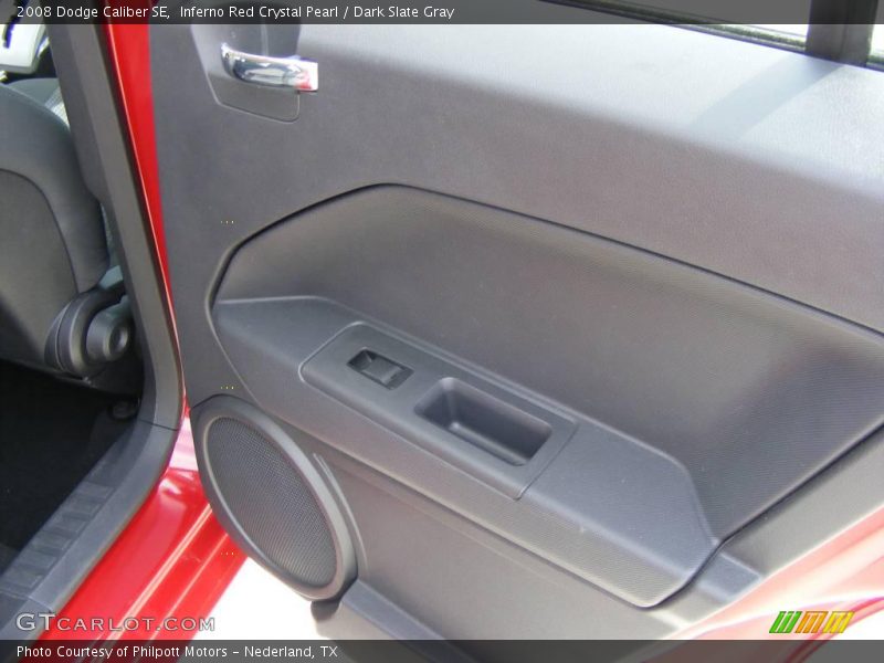 Inferno Red Crystal Pearl / Dark Slate Gray 2008 Dodge Caliber SE
