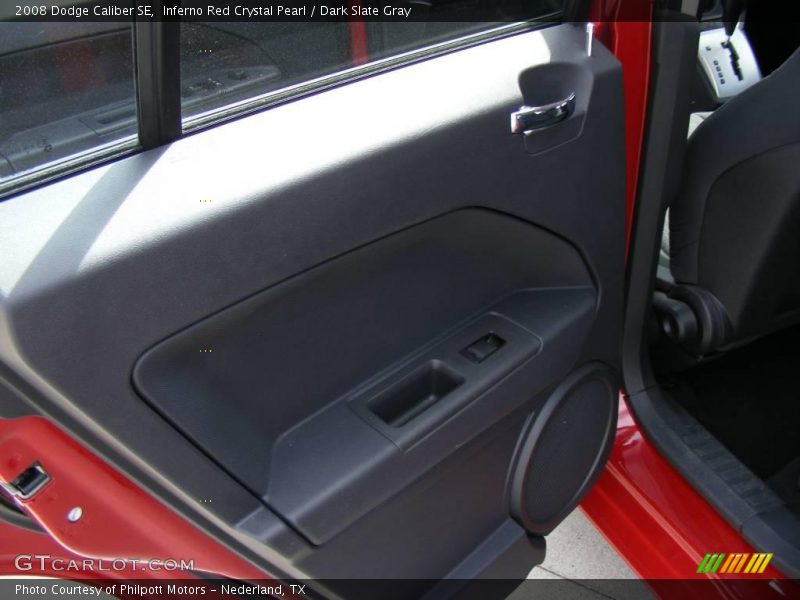 Inferno Red Crystal Pearl / Dark Slate Gray 2008 Dodge Caliber SE