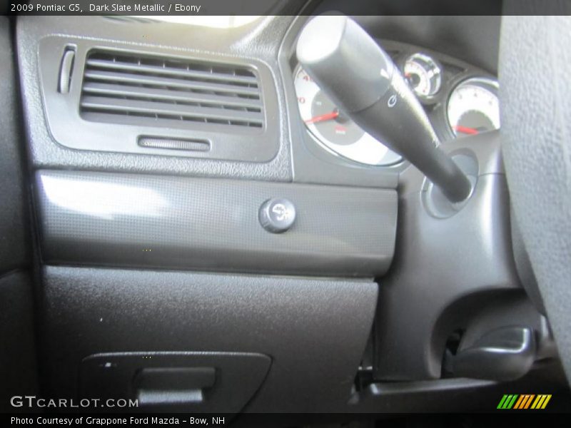Dark Slate Metallic / Ebony 2009 Pontiac G5