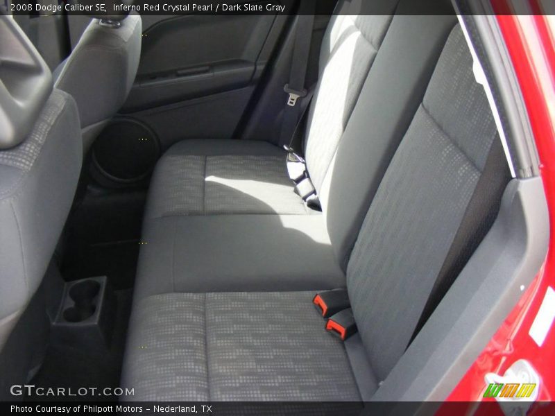 Inferno Red Crystal Pearl / Dark Slate Gray 2008 Dodge Caliber SE