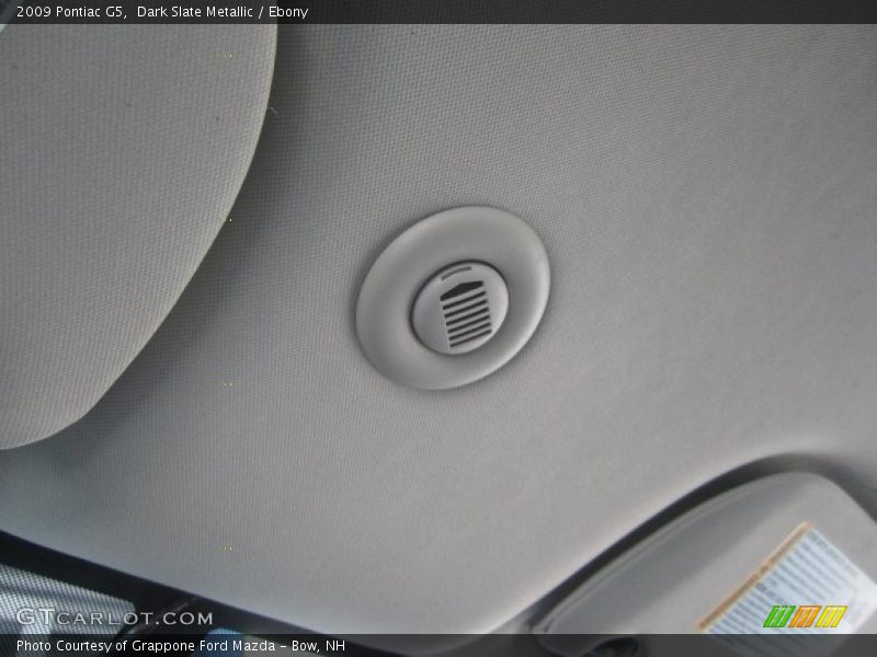 Dark Slate Metallic / Ebony 2009 Pontiac G5
