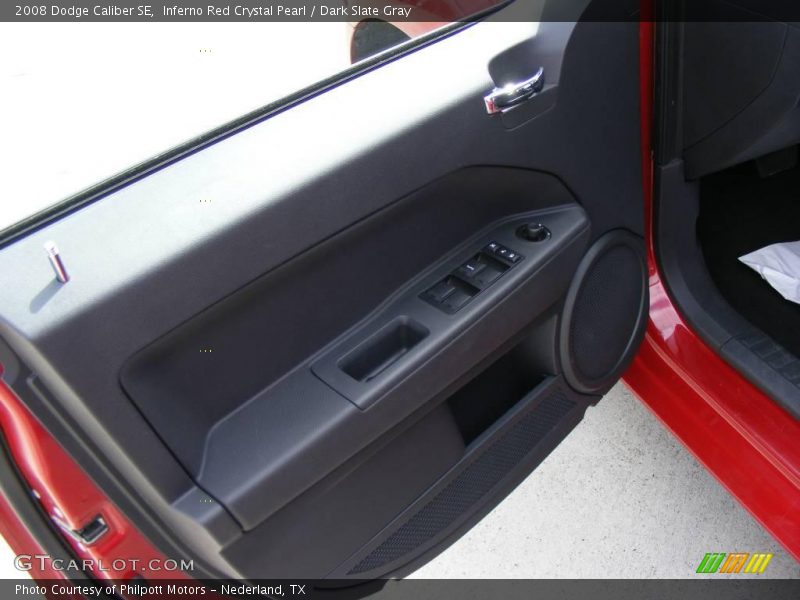Inferno Red Crystal Pearl / Dark Slate Gray 2008 Dodge Caliber SE